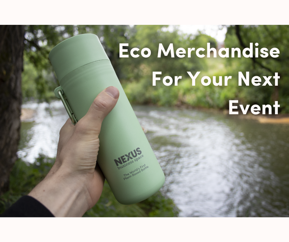 eco-friendly promotional merchandise corporate events co-brand bottles