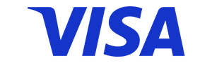 Visa logo blue