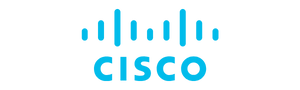 Cisco logo in blue